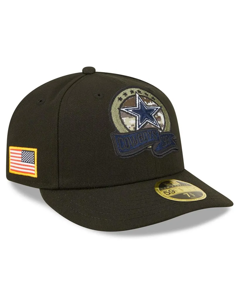 Baltimore Ravens New Era 2021 Salute To Service Low Profile 59FIFTY Fitted  Hat - Black/Camo