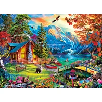 Masterpieces Retreats - Soaring Sunset 1000 Piece Jigsaw Puzzle