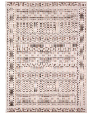 Liora Manne' Panel Stripe 3'3" x 4'11" Outdoor Area Rug
