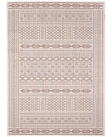 Liora Manne' Panel Stripe 3'3" x 4'11" Outdoor Area Rug