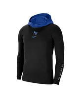 Men's Nike Black Air Force Falcons Space Rivalry Long Sleeve Hoodie T-shirt