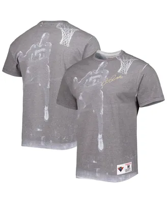 Men's Mitchell & Ness Jason Richardson Gray Golden State Warriors Above The Rim Sublimated T-shirt