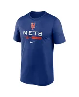 Men's Nike Royal New York Mets 2022 Postseason Authentic Collection Dugout T-shirt