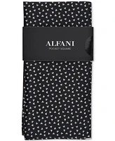 Alfani Men's Angle Geo-Print Pocket Square, Created for Macy's