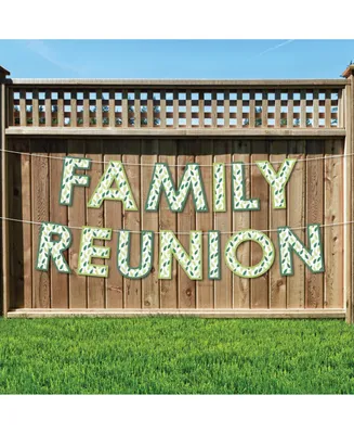 Family Tree Reunion - Large Party Decor - Family Reunion - Outdoor Letter Banner