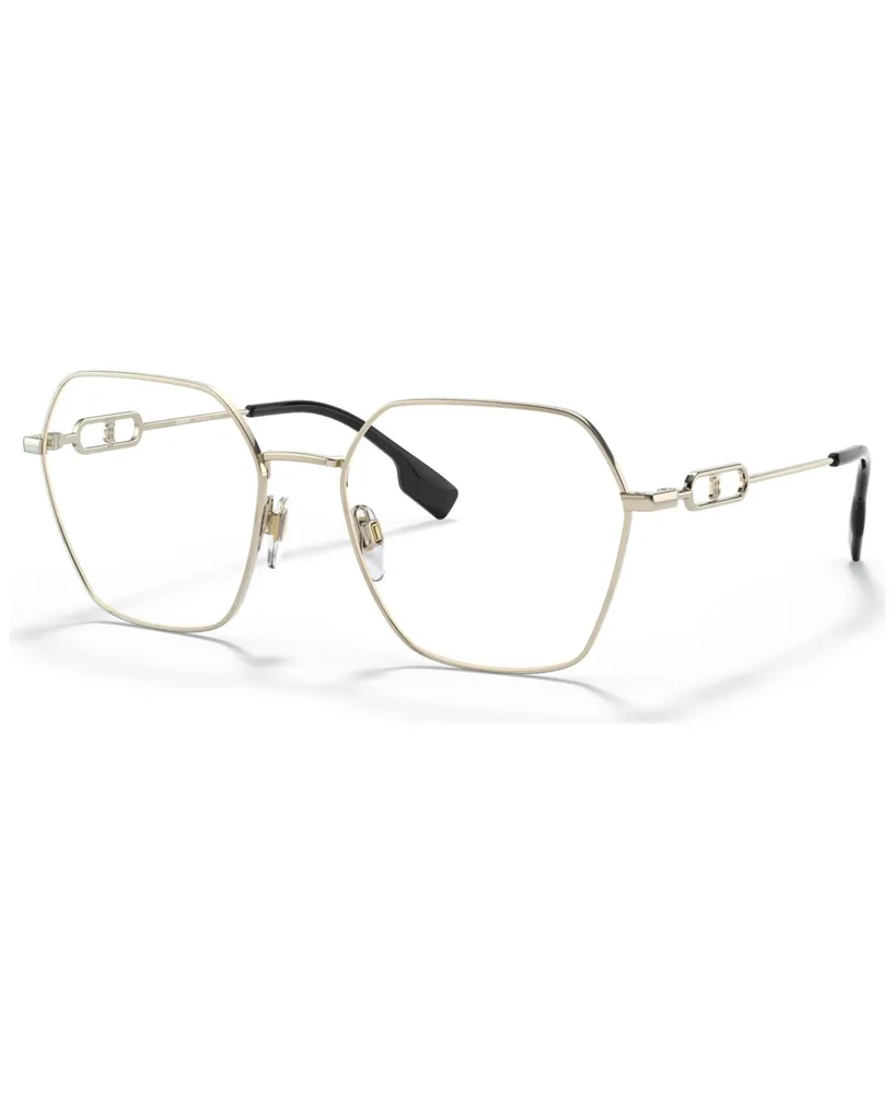 Burberry Women's Irregular Eyeglasses, BE136154-o - Light Gold