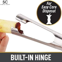 Zulay Kitchen Apple Corer For Removing Cores And Pits