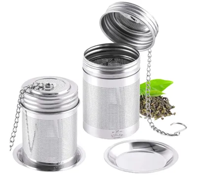 Zulay Kitchen Stainless Steel Tea Infusers 2-Pc.