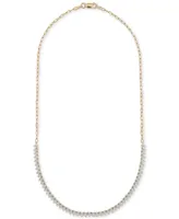 Wrapped Diamond 16" Collar Necklace (1 ct. t.w.), Created for Macy's