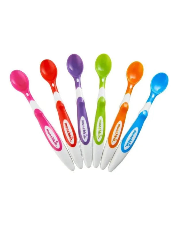Munchkin Soft Tip Infant Toddler Spoons Lot of 7 Multicolor