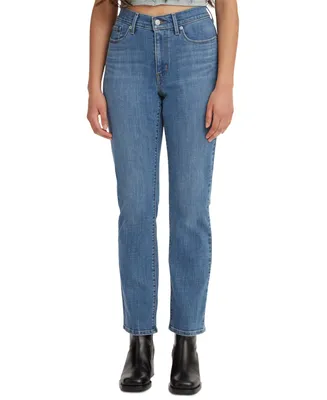 Levi's Women's Classic Mid Rise Straight-Leg Jeans