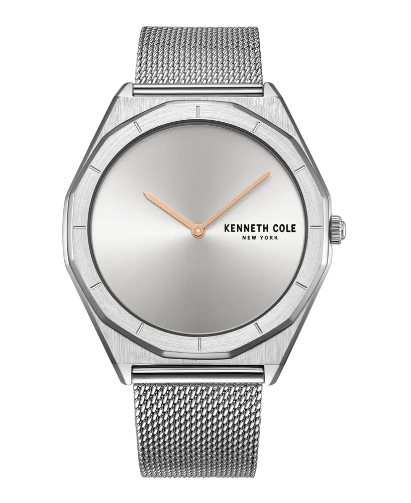 Citizen Eco-Drive Men's Classic Stainless Steel Bracelet Watch 40mm - Macy's