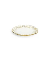 Michael Aram Anemone 4 Piece Tidbit Plate Set