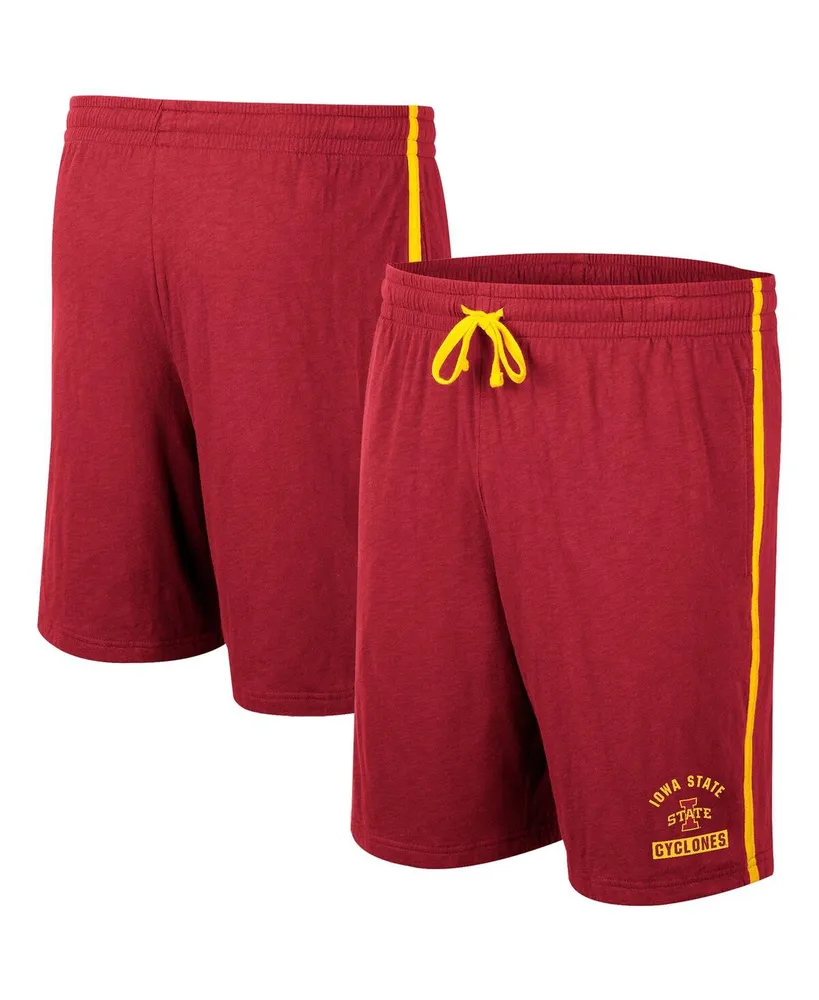 Men's Colosseum Cardinal Iowa State Cyclones Thunder Slub Shorts