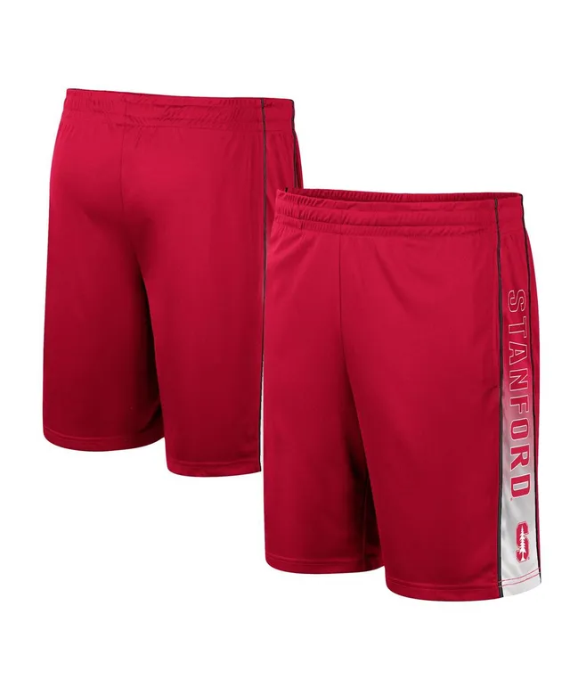 Men's Colosseum Cardinal Stanford Cardinal Wiggum Reversible Shorts