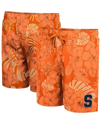 Men's Colosseum Orange Syracuse The Dude Swim Shorts