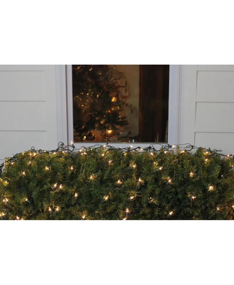 Northlight Clear Mini Incandescent Christmas Net Lights With Wire