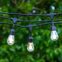 Brightech Ambience Pro 27 ft. Outdoor Solar Led String lights with Remote
