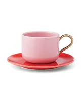 kate spade new york Make it Pop Cup Saucer Set