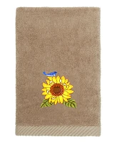 Linum Home Turkish Cotton Girasol Embellished 3-Pc. Bath Towel Set