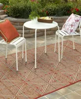 Mohawk Malibu Outdoor Shibori Diamonds Area Rug