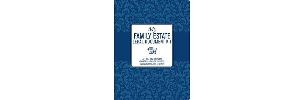 My Family Estate Legal Document Kit by Peter Pauper Press