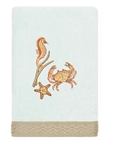 Linum Home Turkish Cotton Aaron Embellished -Pc. Bath Towel Set