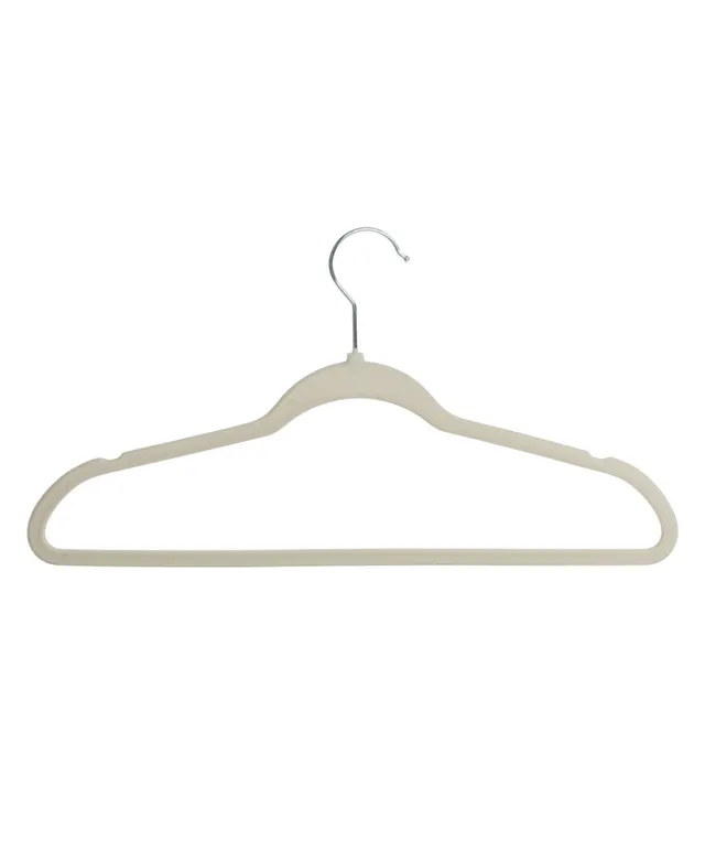 Honey-Can-Do Gray Natural Wheat Husk Slim Hangers (25-Pack)