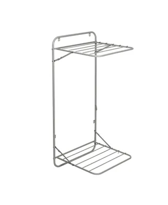 Honey Can Do Over The Door Two Tier Retractable Drying Rack For Clothing