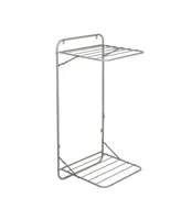 Honey Can Do Over The Door Two Tier Retractable Drying Rack For Clothing