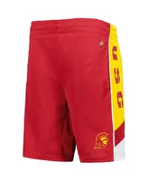 Big Boys Colosseum Cardinal Usc Trojans Pool Side Shorts