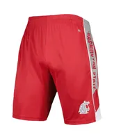 Men's Colosseum Crimson Washington State Cougars Pool Time Shorts