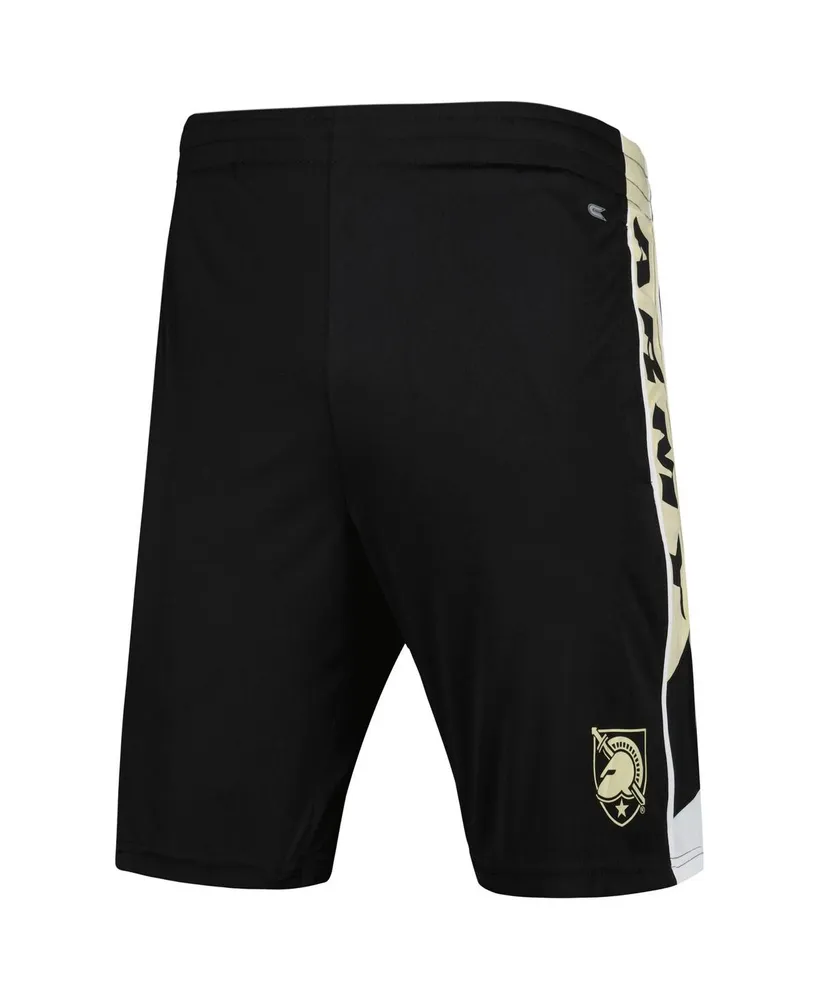 Men's Colosseum Black Army Black Knights Pool Time Shorts