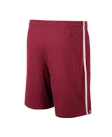 Men's Colosseum Maroon Mississippi State Bulldogs Thunder Slub Shorts