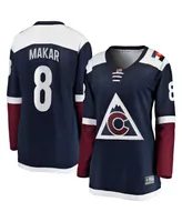 Women's Fanatics Cale Makar Navy Colorado Avalanche Alternate Premier Breakaway Player Jersey