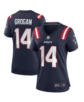 Women's Nike Steve Grogan Navy New England Patriots Game Retired Player Jersey