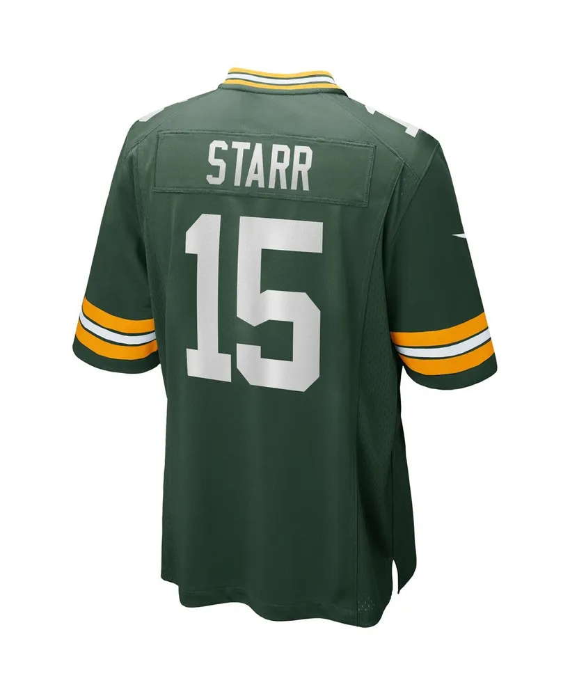 Men's Nike Bart Starr Green Bay Packers Game Retired Player Jersey