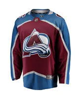 Men's Fanatics Maroon Colorado Avalanche Breakaway Home Jersey