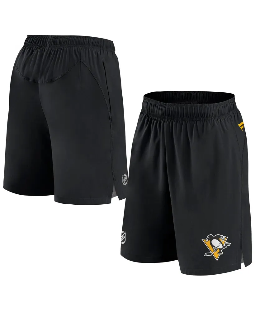 Men's Fanatics Black Pittsburgh Penguins Authentic Pro Rink Shorts