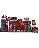 Usaopoly Marvel Dice Throne 4-Hero Scarlet Witch, Thor, Loki, Spider-Man Box Set, 211 Piece