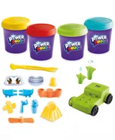 Canal Toys Power Dough Create Vehicles Activity Set