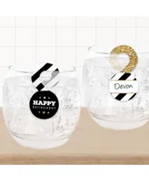 Big Dot of Happiness Happy Retirement - Retirement Party Paper Beverage Markers Drink Tags 24 Ct