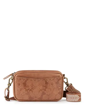 Women's Cora Leather Mini Phone Crossbody