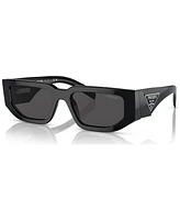 Prada Symbole Rectangular Men's Sunglasses