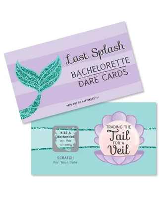 Trading The Tail for A Veil - Party Game Scratch Off Dare Cards - 22 Ct
