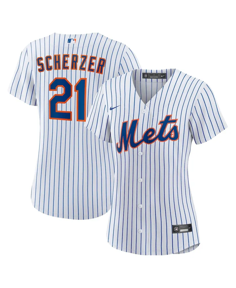 Women's New York Mets Max Scherzer Nike White Home Replica Player