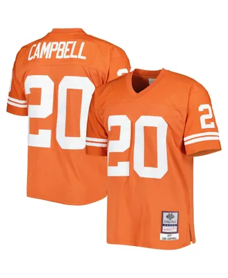 Men's Mitchell & Ness Earl Campbell Texas Orange Texas Longhorns Authentic Jersey