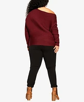 City Chic Women's Stella Sweater