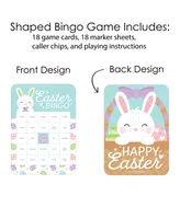 Big Dot of Happiness Spring Easter Bunny Bingo Cards and Markers Happy Easter Party Bingo Game 18 Ct