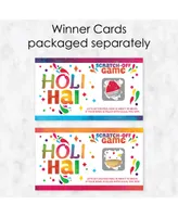 Holi Hai - Festival of Colors Party Game Scratch Off Cards - 22 Count